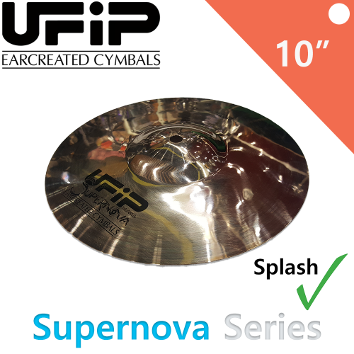 UFIP 수퍼노바 시리즈 10 인치 스플래쉬 심벌 대신악기